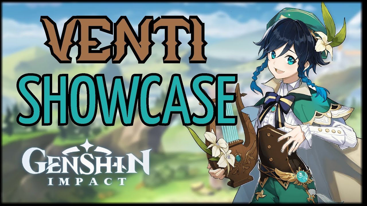 Genshin Impact | Venti Showcase (All Skills + Combat) - YouTube