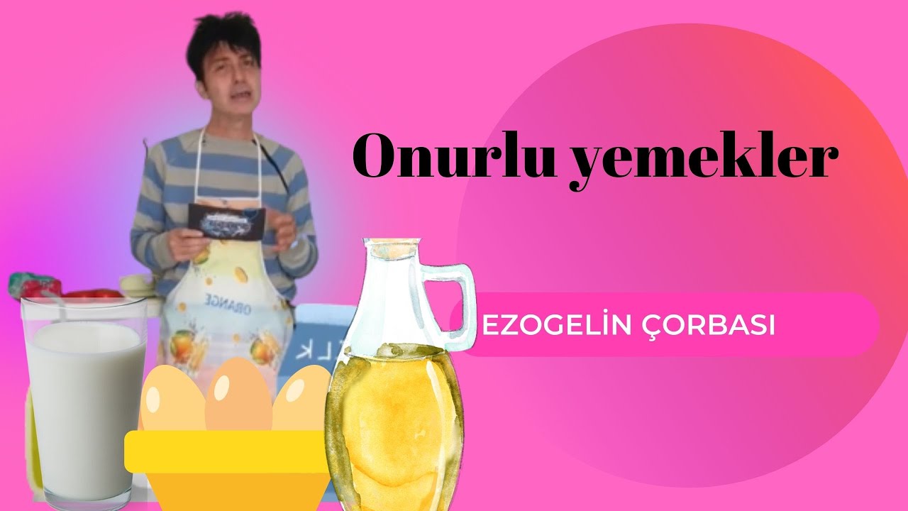 Ev yapımı güzel bir çorba yaptım. Ezogelin çorbası