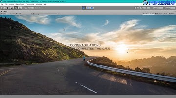 29.SET BACKGROUND IMAGE FOR ENDSCENE | BUILD VIRTUAL REALITY GAMES FOR GOOGLE CARDBOARD USING UNITY