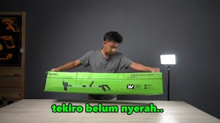 produk terbaru TEKIRO  cordless grass trimmer dengan baterai XV powershare, TEKIRO CDGT2073