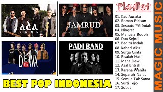 BEST POP INDONESIA 2020 [Dewa 19, Ada Band, Padi, Jamrud] ~ Separuh Nafas, Sobat, Ningrat,...