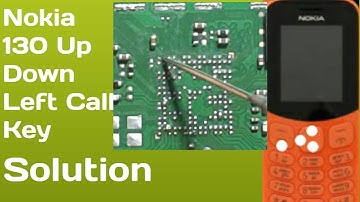 NOKIA 130 TA 1017 UP DOWN LEFT CALL BOUTTON NOT | NOKIA 130 TA 1017 CALL UP DOWN LEFT KEY SOLUTION