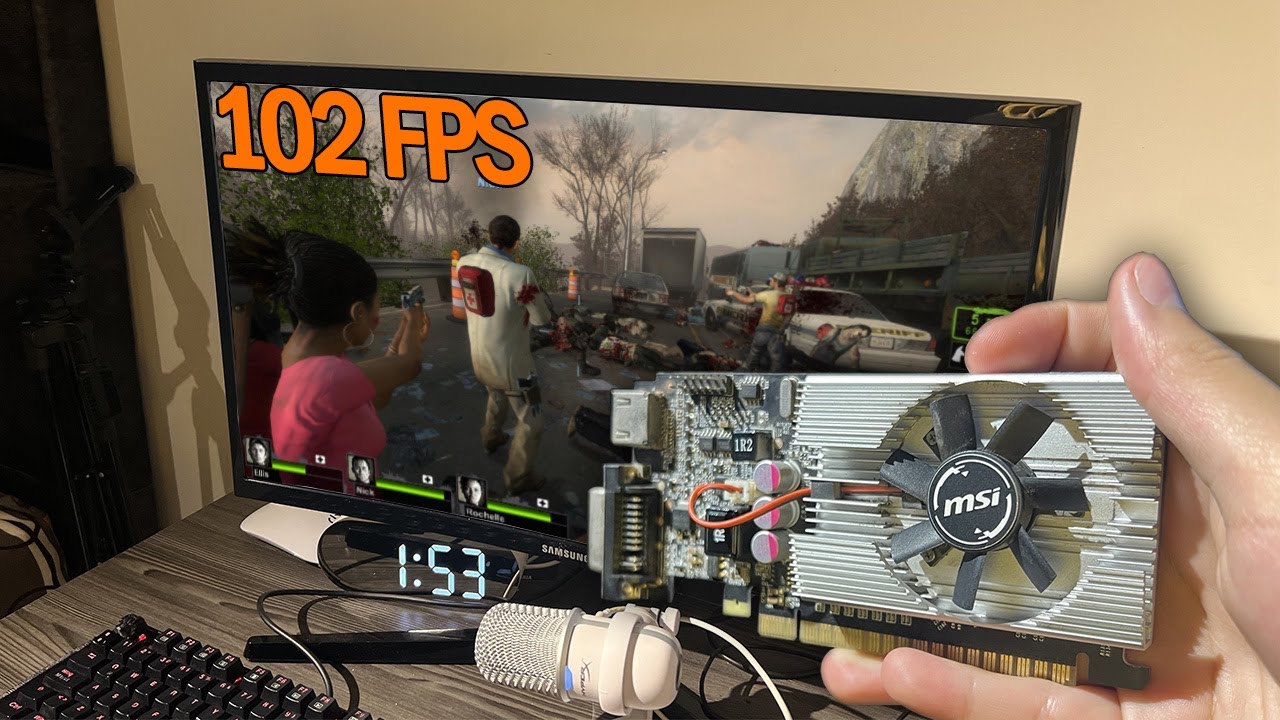 Placa de video Performance GeForce GT 210 1GB DDR3