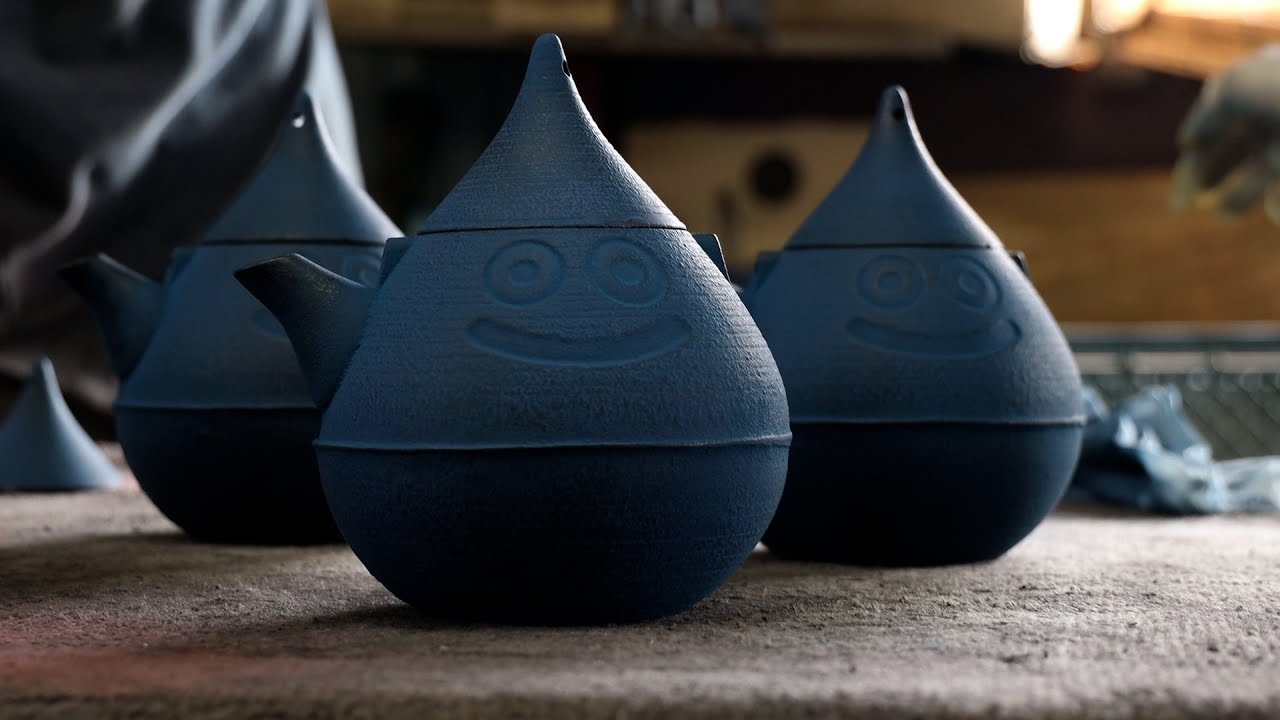 ドラゴンクエスト ジパング　スライム 南部鉄器 鉄瓶 オフィシャルショップ限定】ドラゴンクエスト ジパング 南部鉄器 鉄瓶