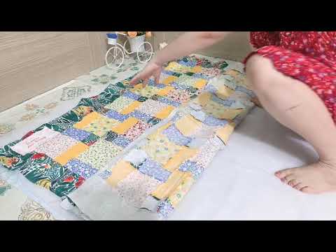 Chăn quilt bé bé cho cô gái nhỏ đến trường(home Trương) | Foci