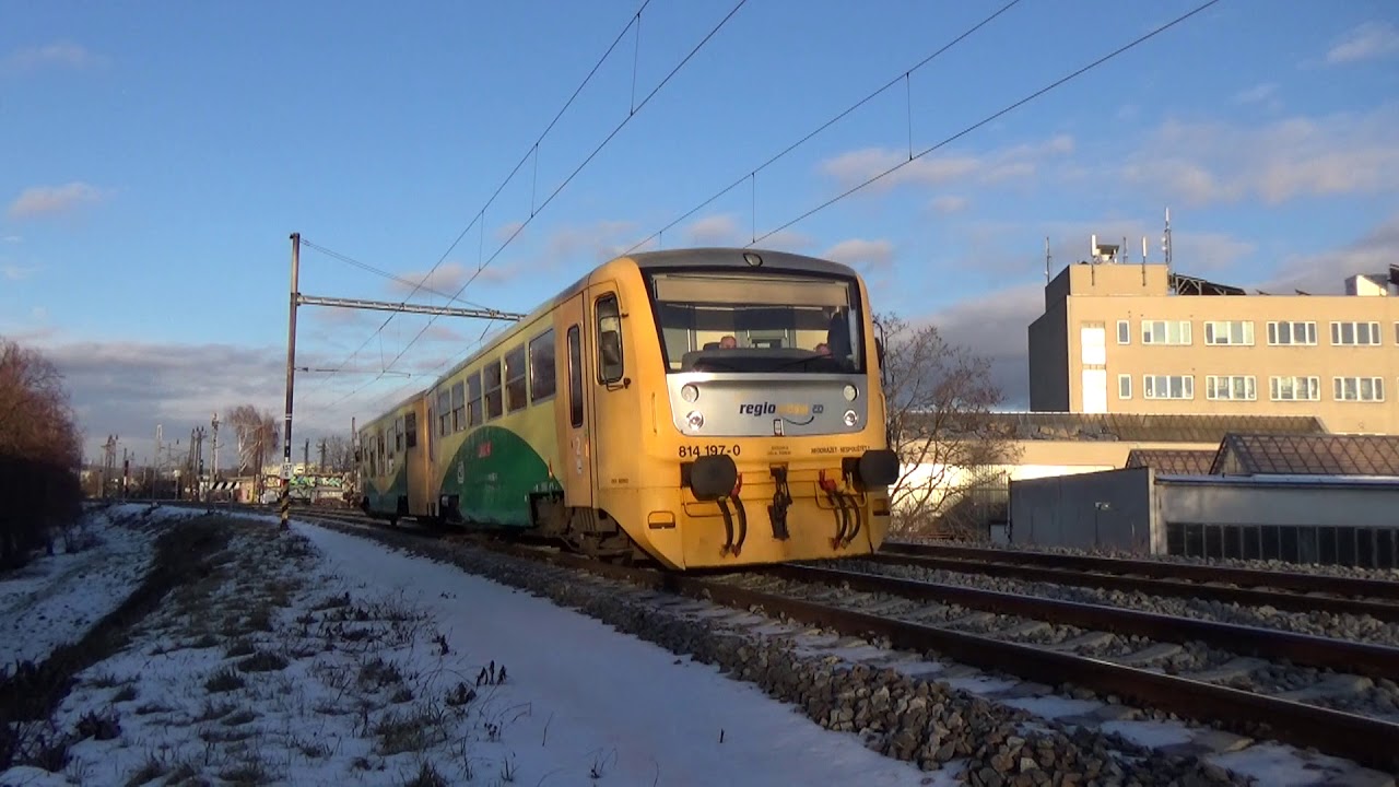 Vlaky Brno-Židenice 19.1.2018