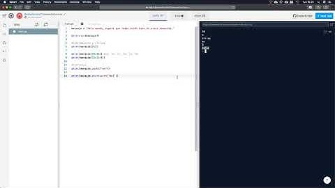 Ejercicios de cadenas