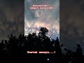 bentuk awan yang luar biasa #shortvideo