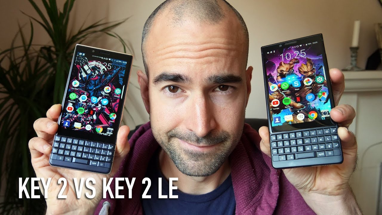 Blackberry Key2 LE vs Key2 What's changed? YouTube