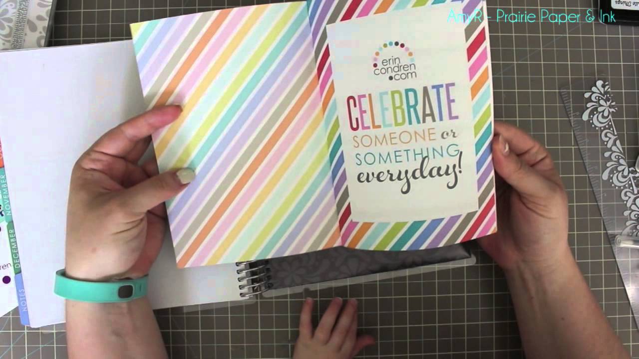 Erin Condren Life Planner Unboxing! - YouTube