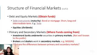 Chapter 2 2 Structure of Financial Market