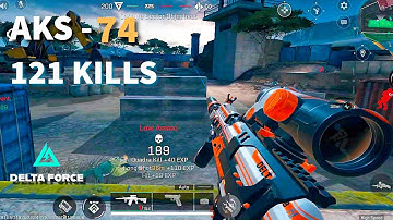 BEST AKS-74 NO Recoil Custom Build gameplay  | Delta Force Mobile Gameplay