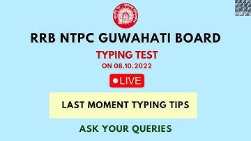 NTPC Guwahati Board typing Test - Last moment typing tips | Ask your typing doubts