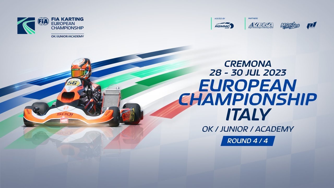 2023 FIA Karting European Championship Round 4 Highlight - Cremona / Italy