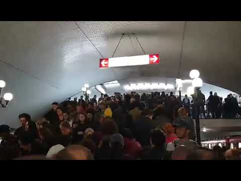 კოლაფსი თბილისის მეტროში