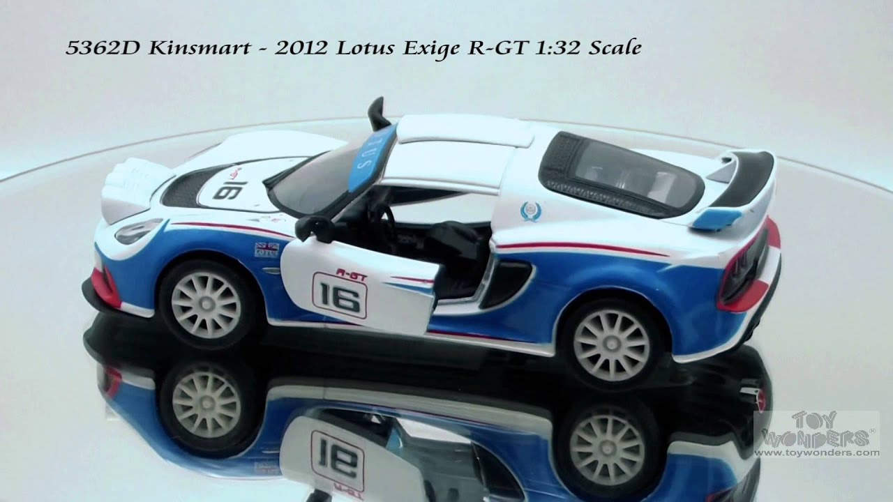 Brand New 5" Kinsmart 2012 Lotus Exige R-GT Diecast Model Toy Car 1:32 