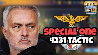 DOMINATE with this SM26 Tactic! ⚽️ | Jose Mourinho Benfica Soccer Manager 2026 Best Tactics 4231 screenshot 4