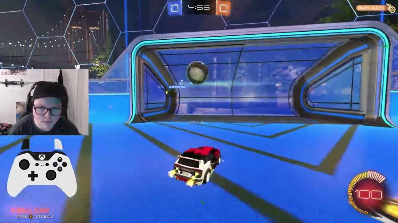 C'mon we're not losing. MDRES4 Rocket League