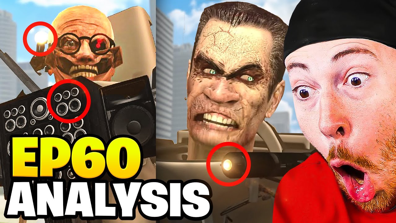 Skibidi Toilet Episode 60! ALL SECRETS & EASTER EGGS YOU MISSED!