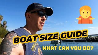 Fishing Boat SIZE GUIDE Comparison WHAT CAN YOU SAFELY do in 3m,4m,5m,6m,7m BOAT? screenshot 3