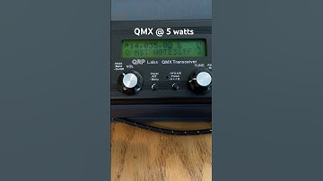 QMX transceiver MST contact #hamradio #hfradio #radio #qrp #morsecode