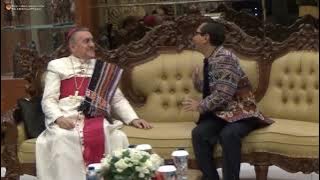Jamuan Makan Malam Pj Gubernur NTT Bersama DUBES VATIKAN untuk Indonesia dan Para Uskup Se-Indonesia