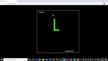 Snake Game JavaScript Demo