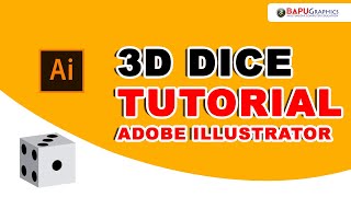 3D Ludo Dice Tutorial in Adobe Illustrator screenshot 3