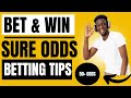 FOOTBALL PREDICTIONS TODAY |SOCCER PREDICTIONS|BETTING STRATEGY  @Predictionsbooth