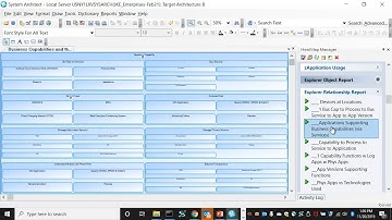 Quickly & Automatically Building a Heatmap in System Architect