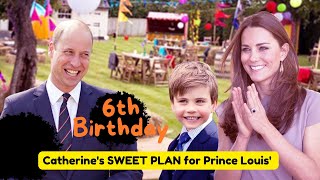 William REVEALS Catherine's SWEET PLAN for Prince Louis' 6th Birthday Amid Cancer Treatment