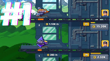 Idle Space: Tycoon - Gameplay Walkthrough Tutorial Part #1 (iOS, Android)