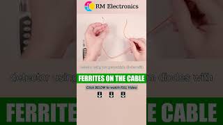 Myth #4. Ferrite cylinders on the cable are needed to protect against external interference. If fer…