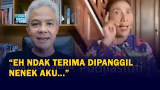 Momen Lucu Ganjar Pranowo dan Susi Pudjiastuti, Protes Tak Terima Dipanggil Nenek