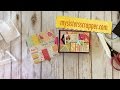 Simple Stories Sunshine and Happiness Mini Album and Tutorial