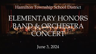 Elementary HONORS BAND AND ORCHESTRA Concert 2024