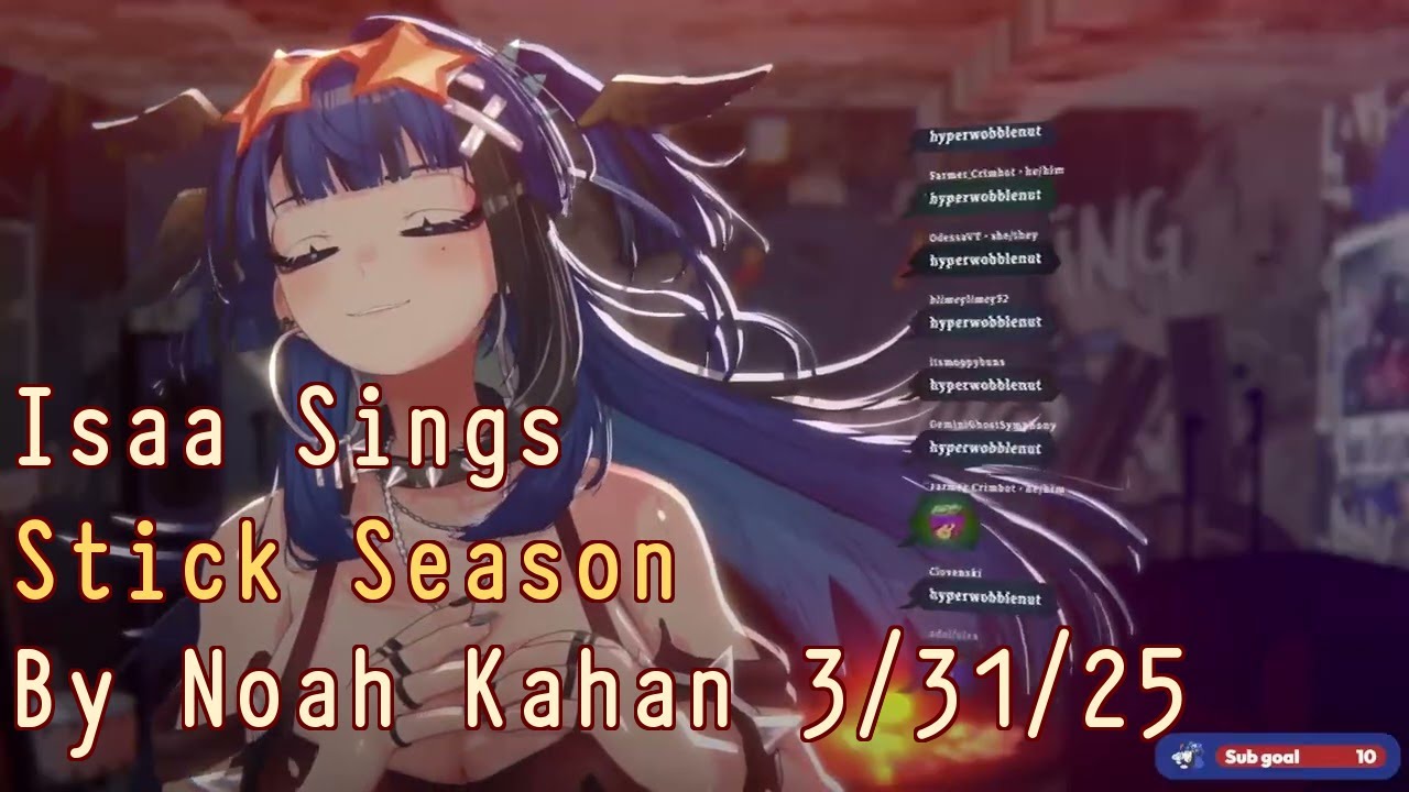 Isaa Corva Sings "Stick Season" - Noah Kahan | Music Monday 3/31/25