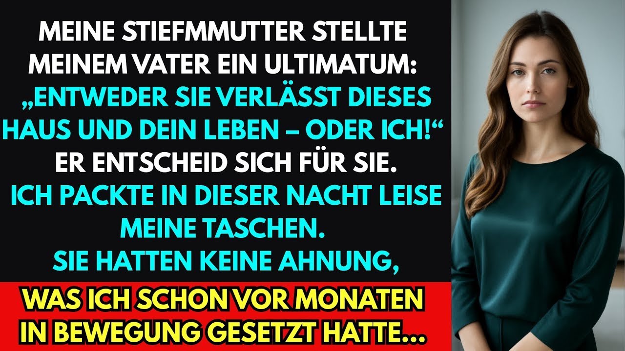 Stiefmutter zwang Papa zur Wahl–Er entschied sich für sie, aber mit meinem Plan rechneten sie nich