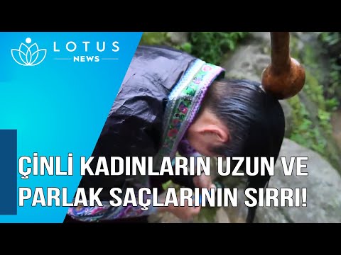 ÇİNLİ KADINLARIN UZUN VE PARLAK SAÇLARININ SIRRI!