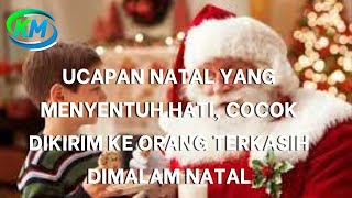 Ucapan Natal yang Menyentuh Hati, Cocok Dikirim ke Orang Terkasih dimalam Natal