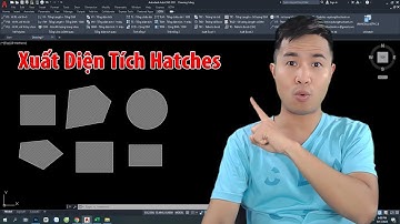 👉LispCad BHH - Cách xuất tổng diện tích Hatches rời rạc sang Excel