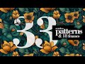 Seamless dark flowers and blossoms patterns for Photoshop and Illustrator