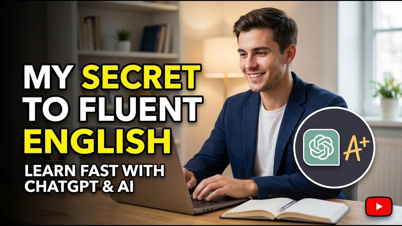 How I Learned English with ChatGPT (From Zero to Fluent) | Speak English Fluently
