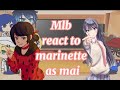 MLB react to marinette as mai sakurajima