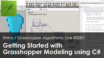 Getting Started with Grasshopper Modeling using C# (日本語 / Japanese）
