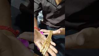daily vlog gold jewellery nababi chain and lotus chain checking video #goldjewellery #minivlog #gold