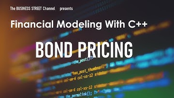 BOND PRICING IN C++