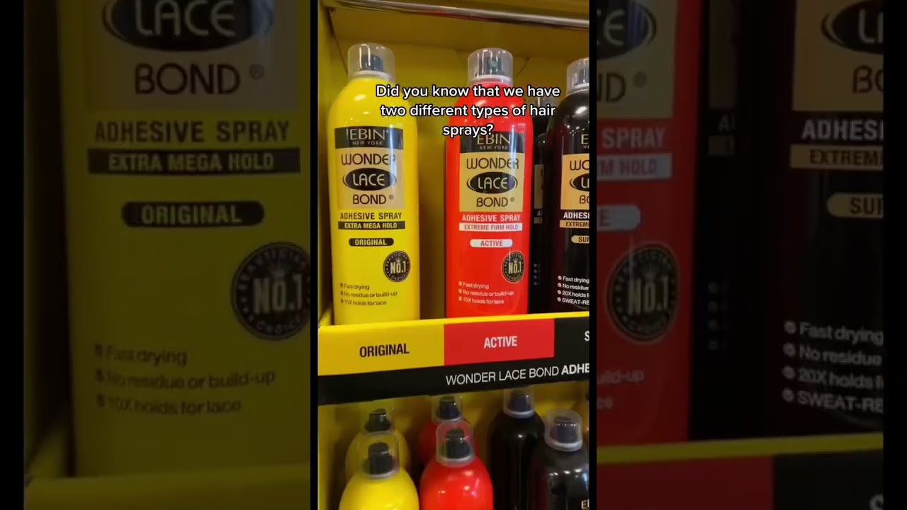  Adhesive Spray Is For Wigs Freeze Ponytailstyles
