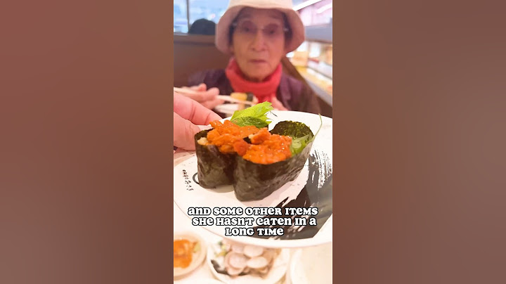 BEST Conveyor Belt Sushi in Tokyo #tokyo #japanesefood #japan
