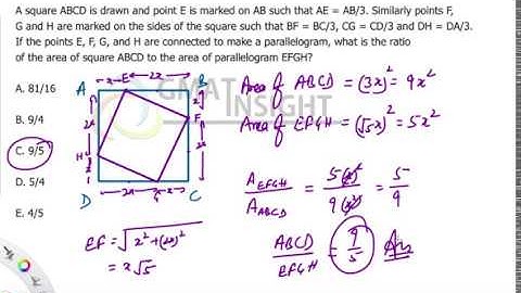 Geometry problem on Squares construction